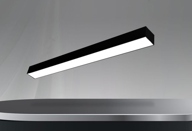90W ZEMES LED-Einbau-Linearleuchte