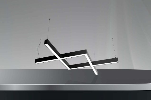 120W Sıva Üstü Cross Knitting Linear