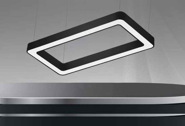 75W ZEMES Radius Rechteckige Linearleuchte