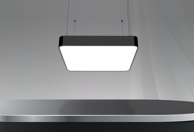 40W ZEMES Radius Quadratische Trommel-Linearleuchtechte